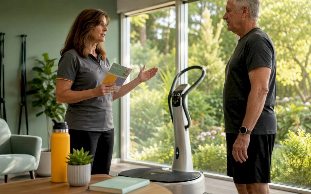 Physical therapist explains vibration plate safety